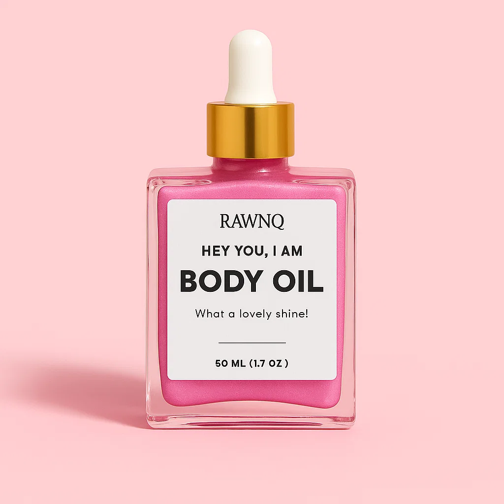 Pink Body Oil
