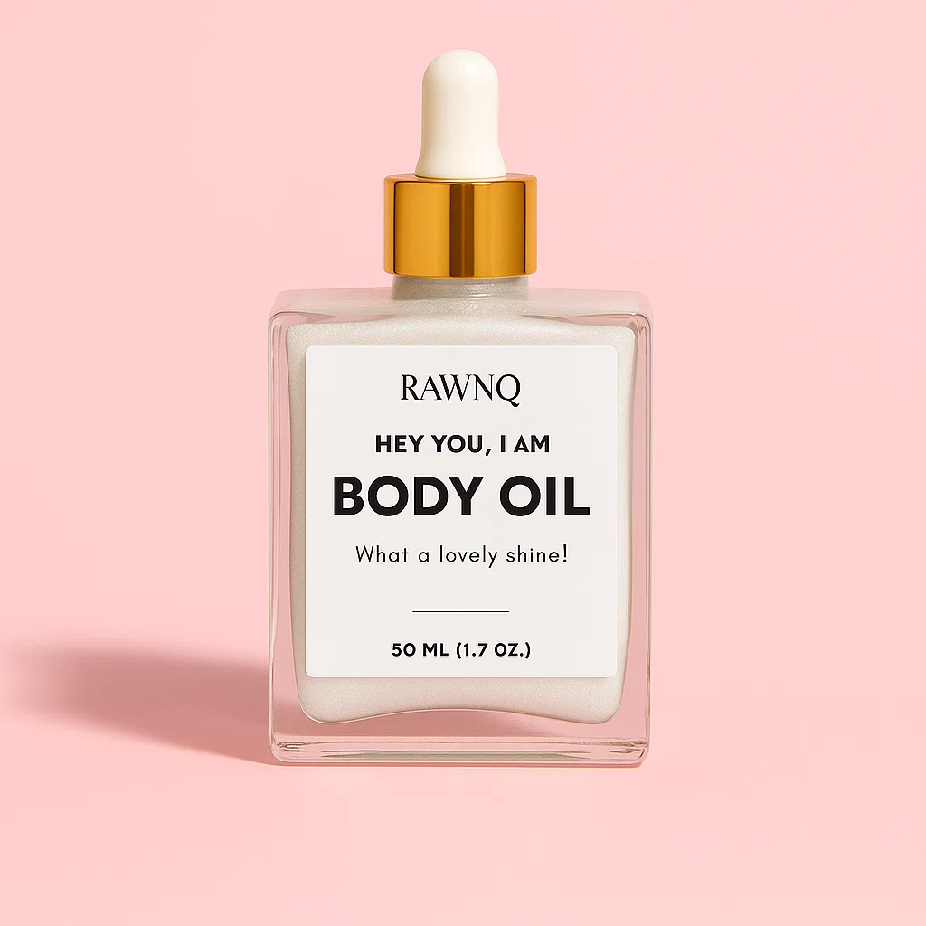 White Body Oil (30 ML, Strawberry Pound Cake)